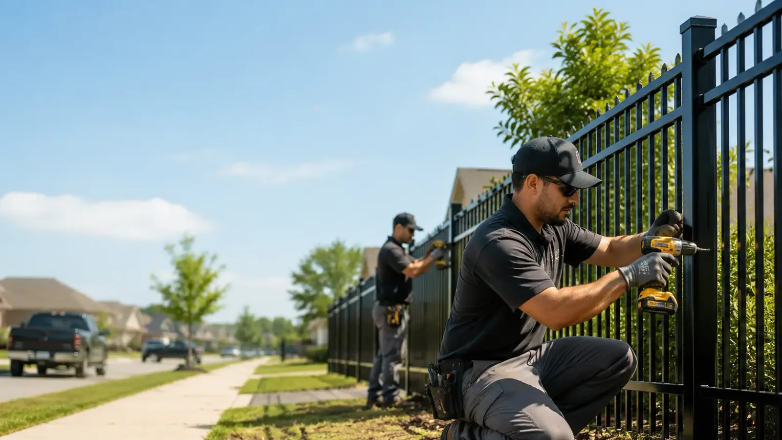 Metal Fence Installation in Highland Village, TX